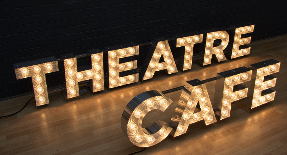 Theatre Cafe Sign