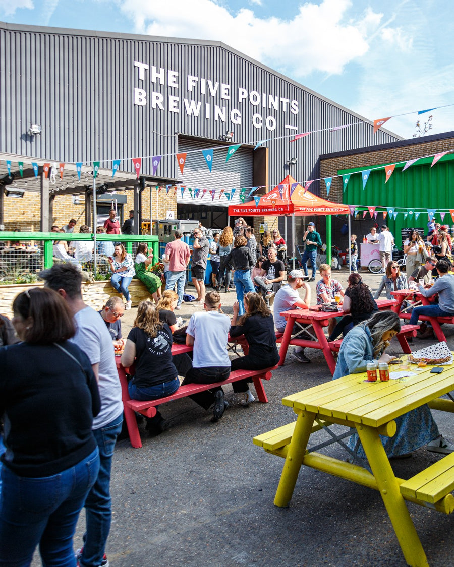 Five Points Brewery Signage