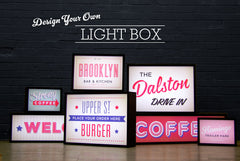 Battery powered cheap light box