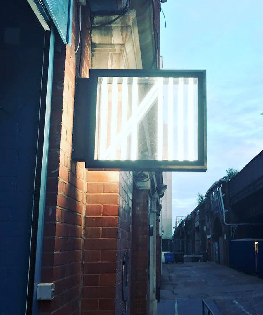 Tube Light Sign