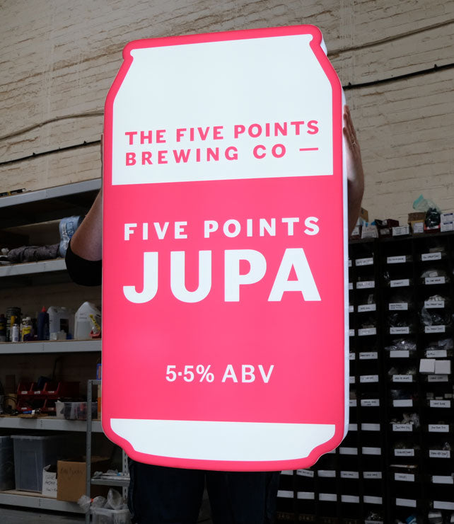 Beer Can Light Box
