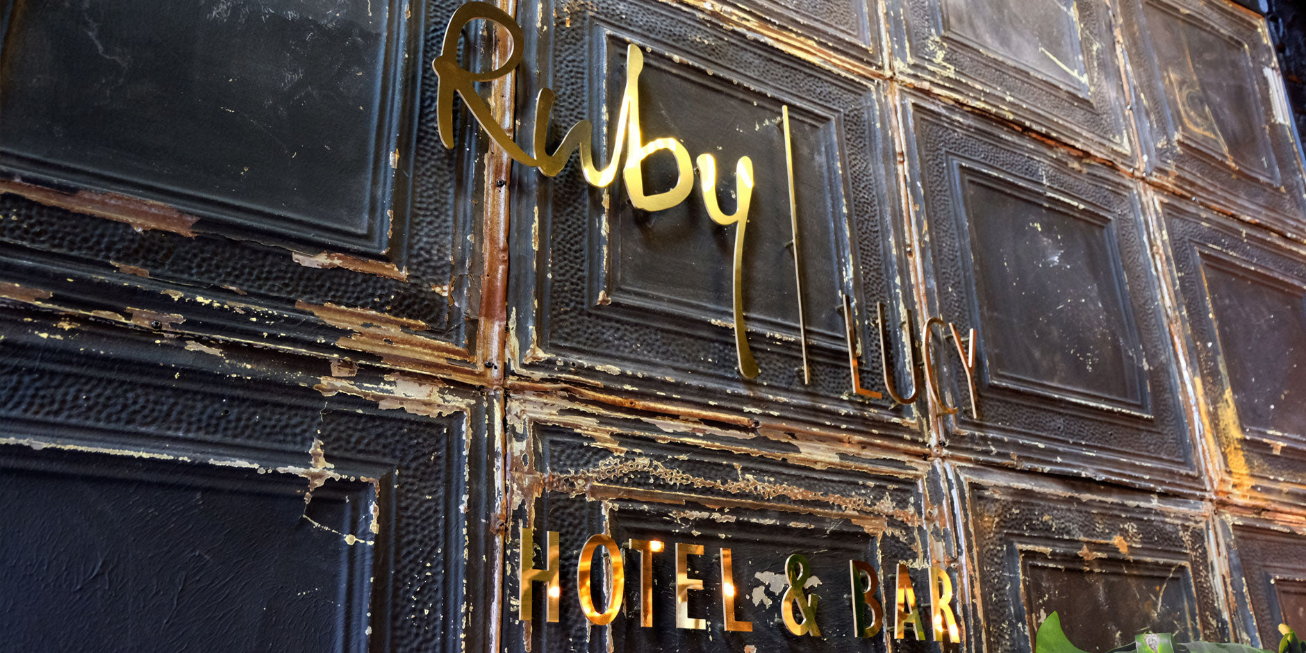 Ruby Hotel Signage