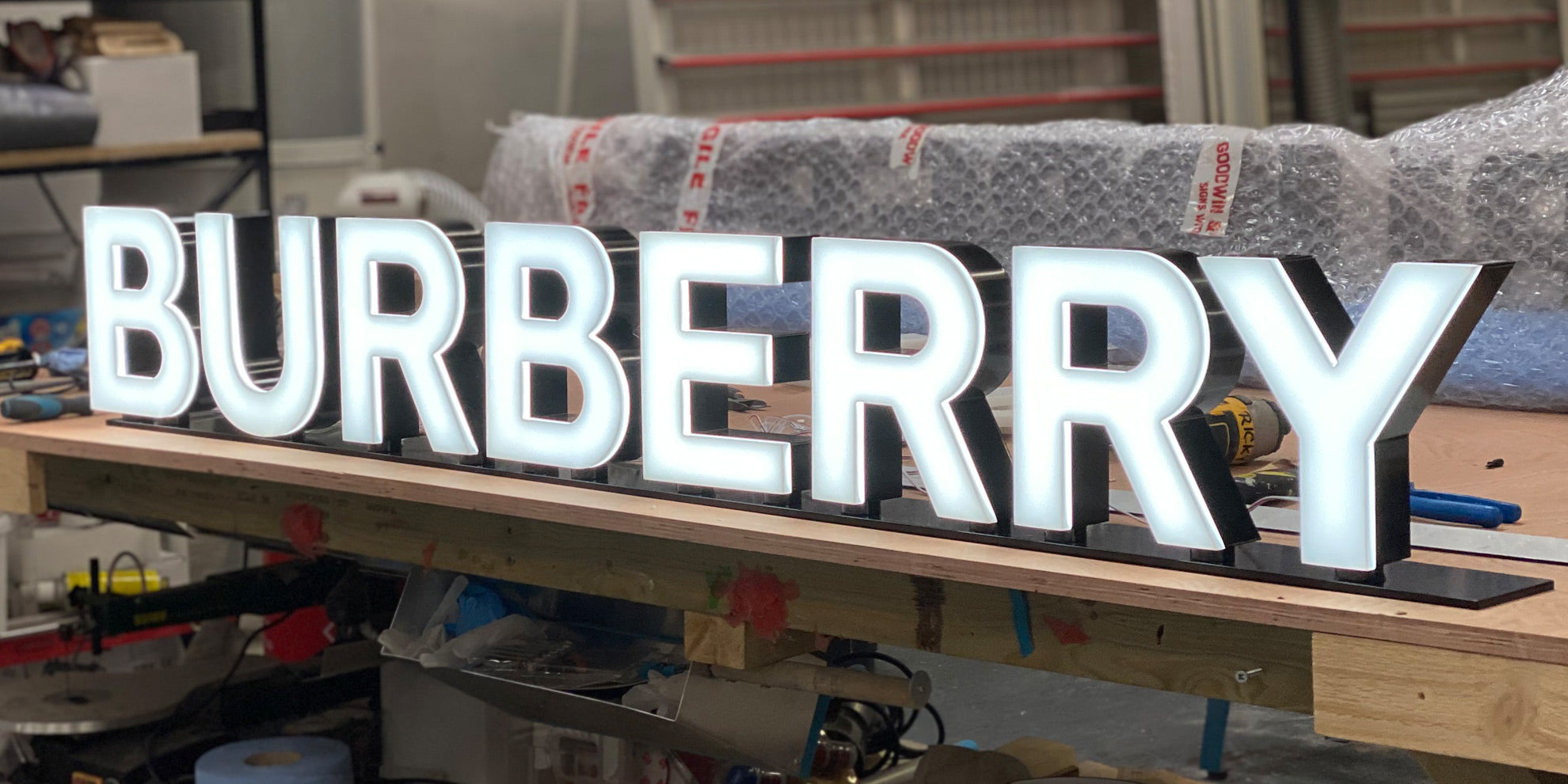 Illuminated Acrylic Letters