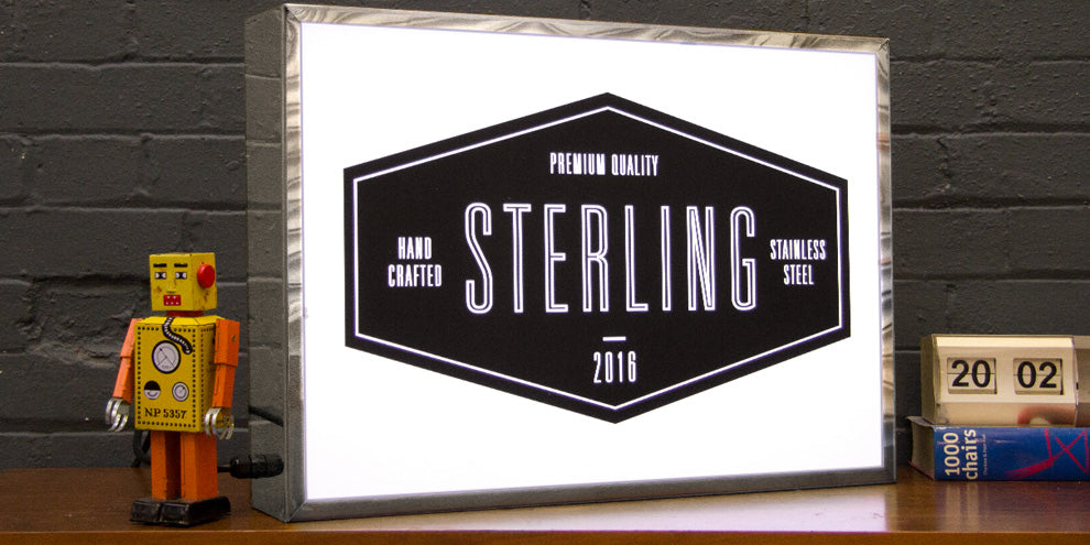 Chrome Light Box
