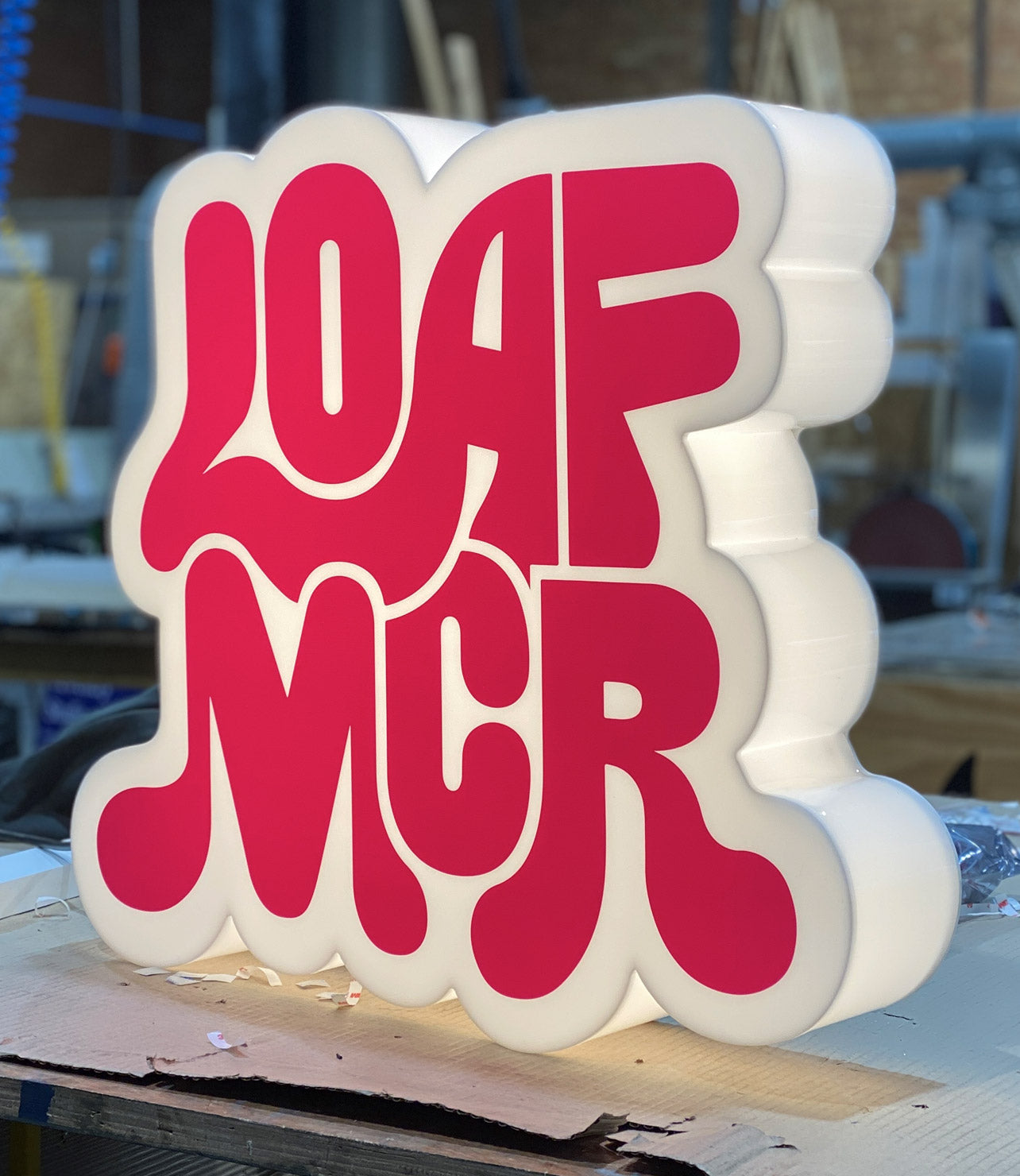 Custom Shape Light box