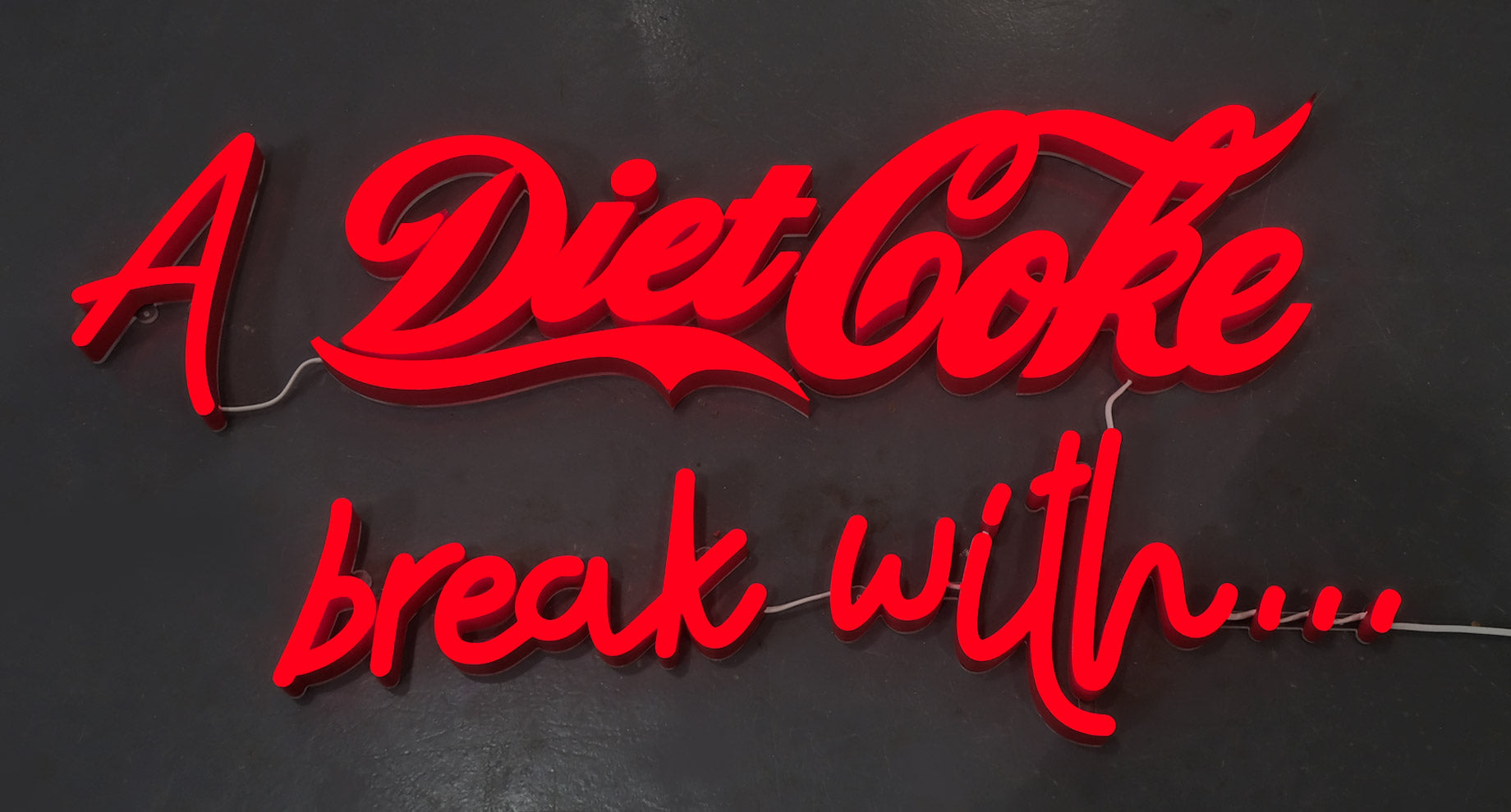 Diet Coke LED Neon Sign
