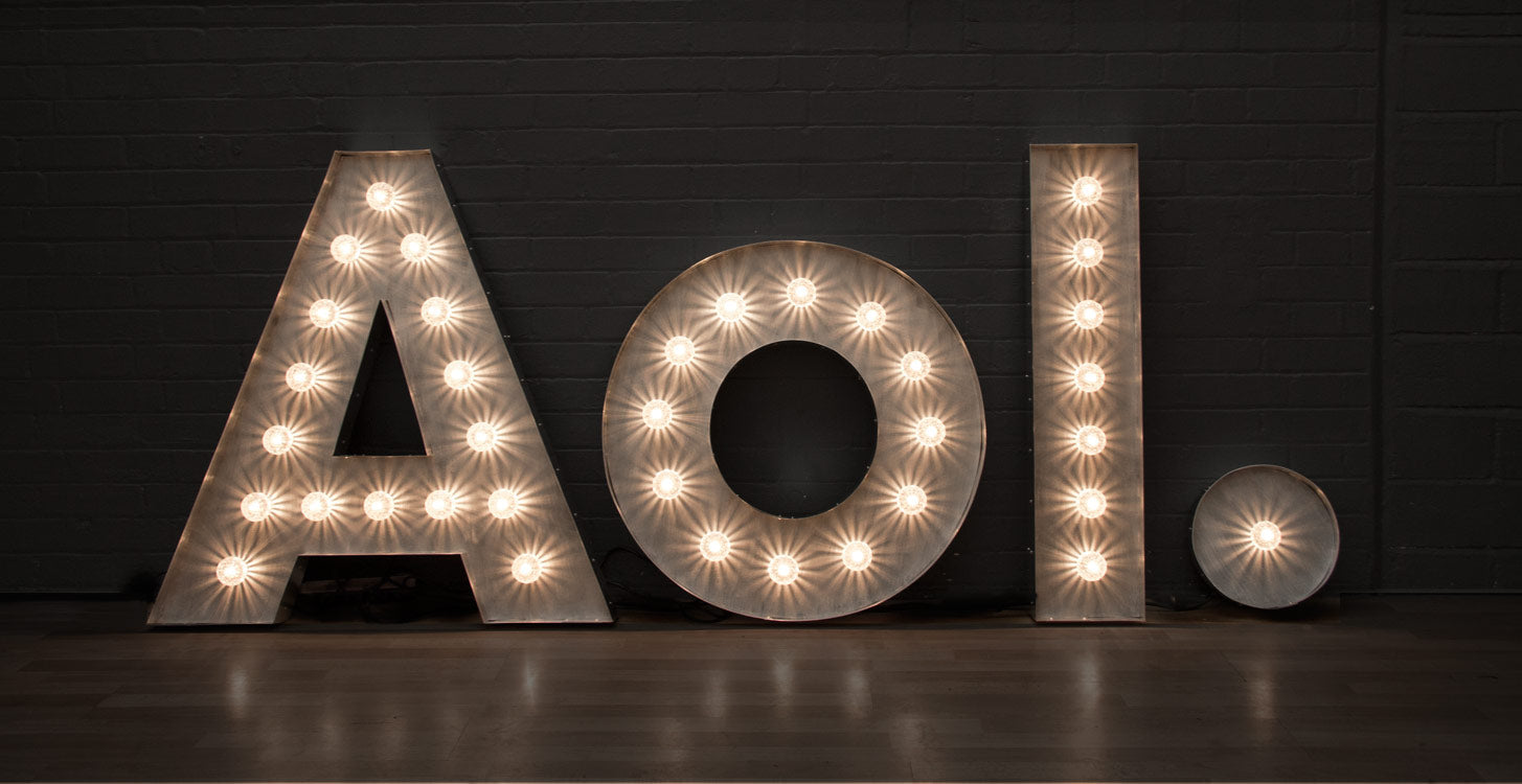 AOL sign