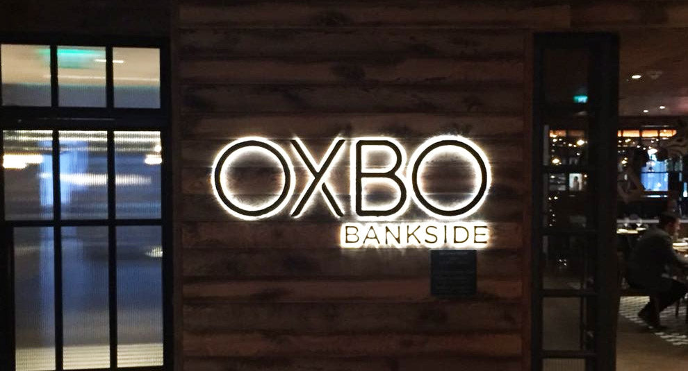 Halo Illuminated Sign