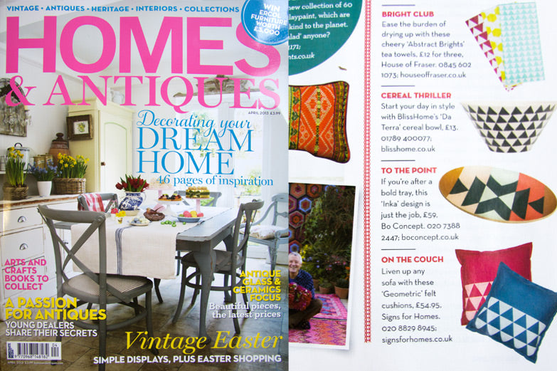 Homes & Antiques Geometric Cushions