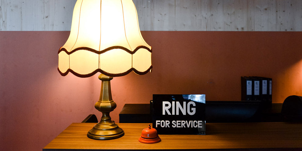 Hotel Ring for Service Sign