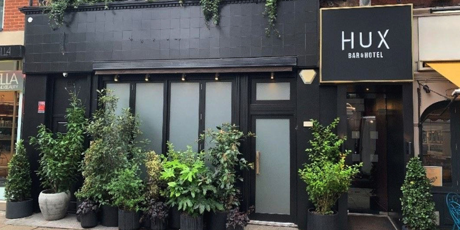 Hux Hotel Signage