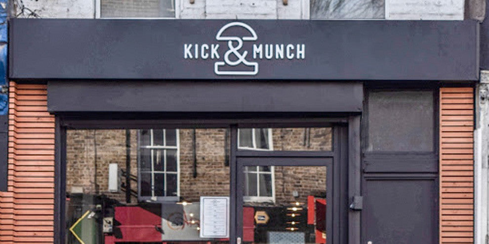 Kick and Munch Sign
