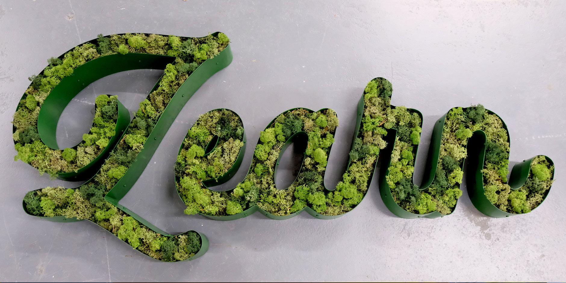 Large Moss Sign