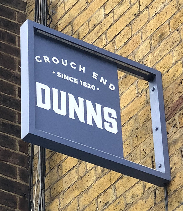Projecting Metal Sign