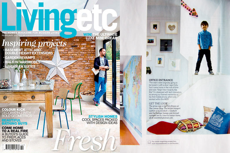 Living Etc Passport Cushion