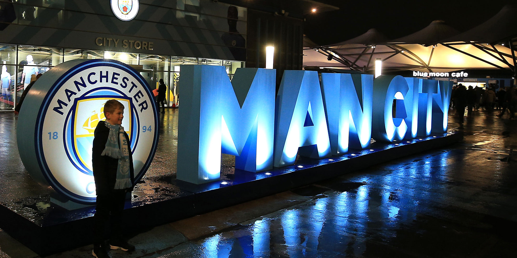 Manchester City FC Giant Letters