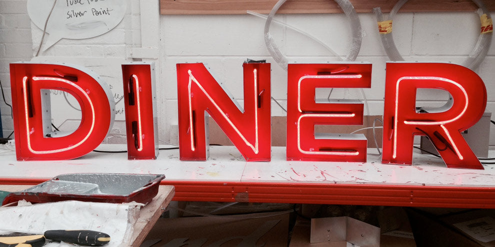 Neon Diner Sign