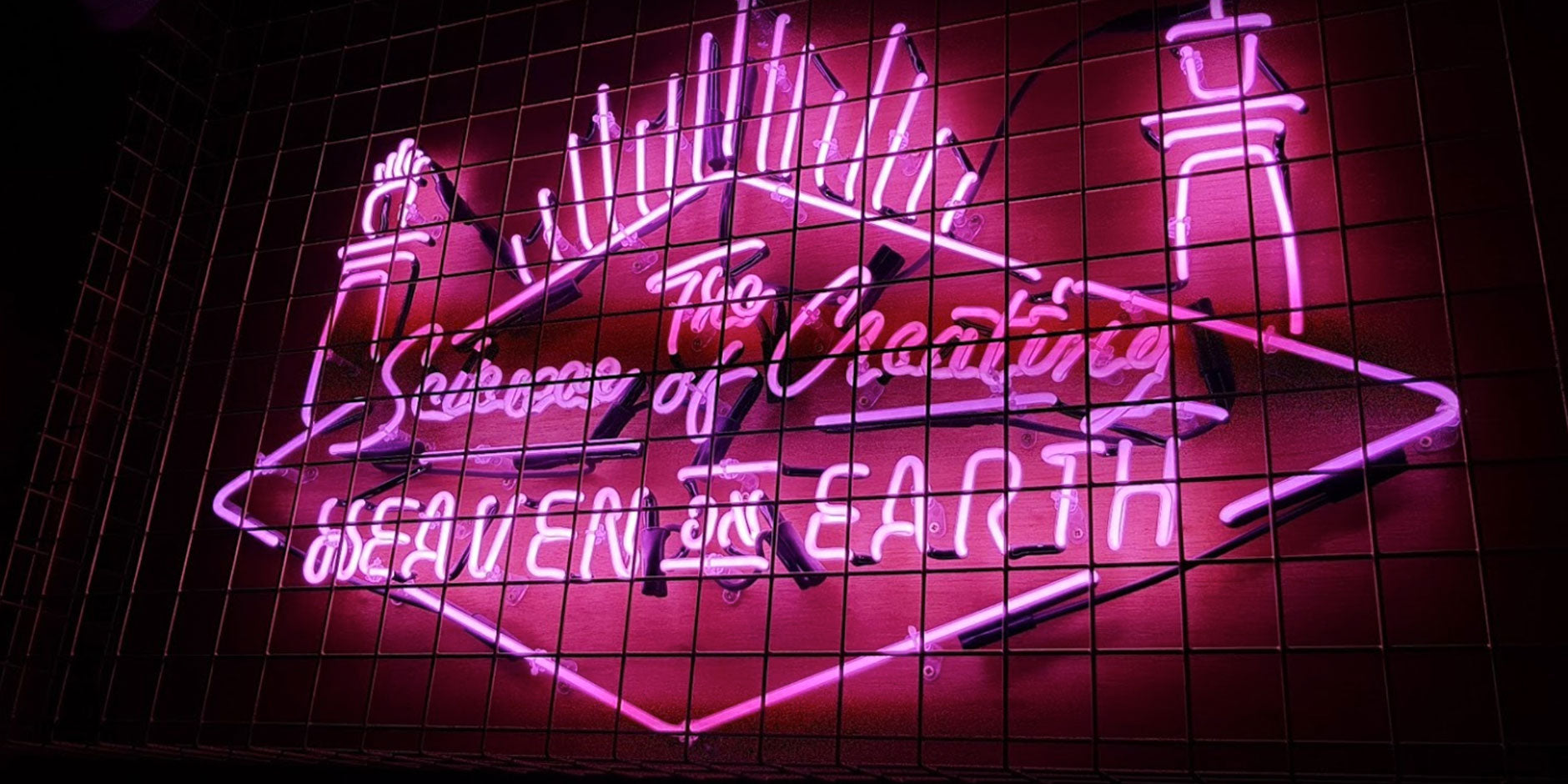 Neon sign restaurant London