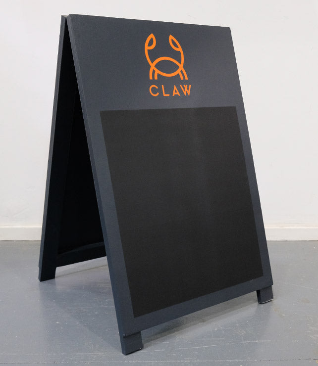 Claw 'A' Frame chalk board