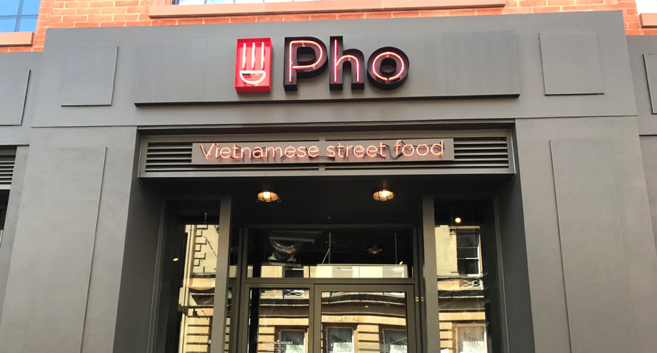 Pho Restaurant Signage