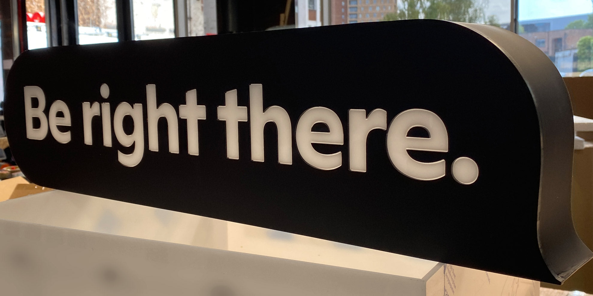 Rounded Corner Light Box