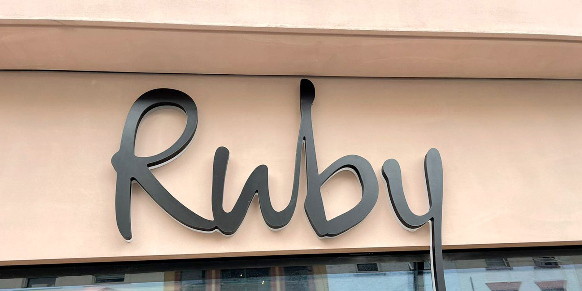 Ruby Hotel Signage
