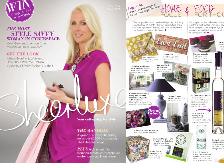 Sheerluxe Magazine - East End Sign