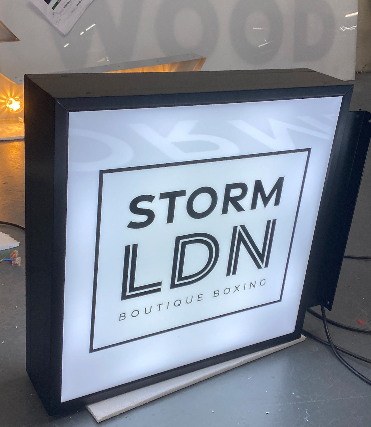 Square Light box