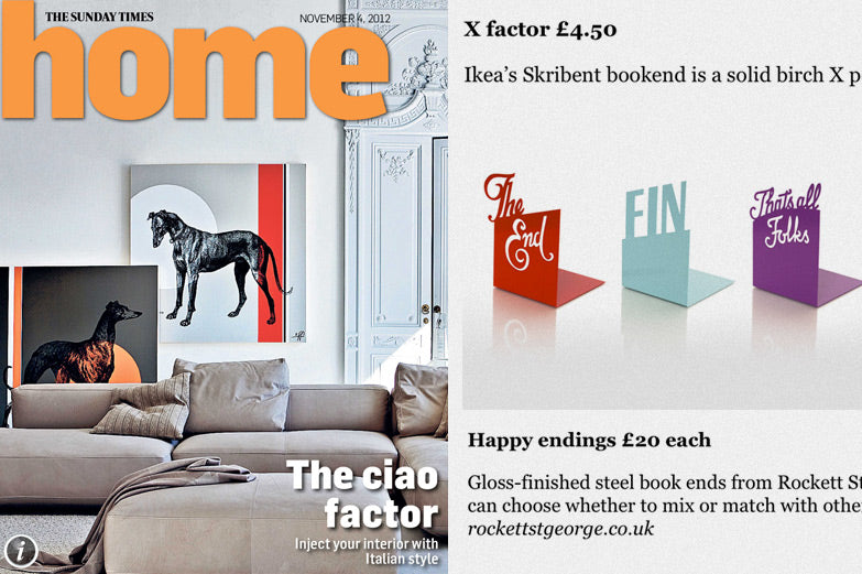 Sunday Times Bookends