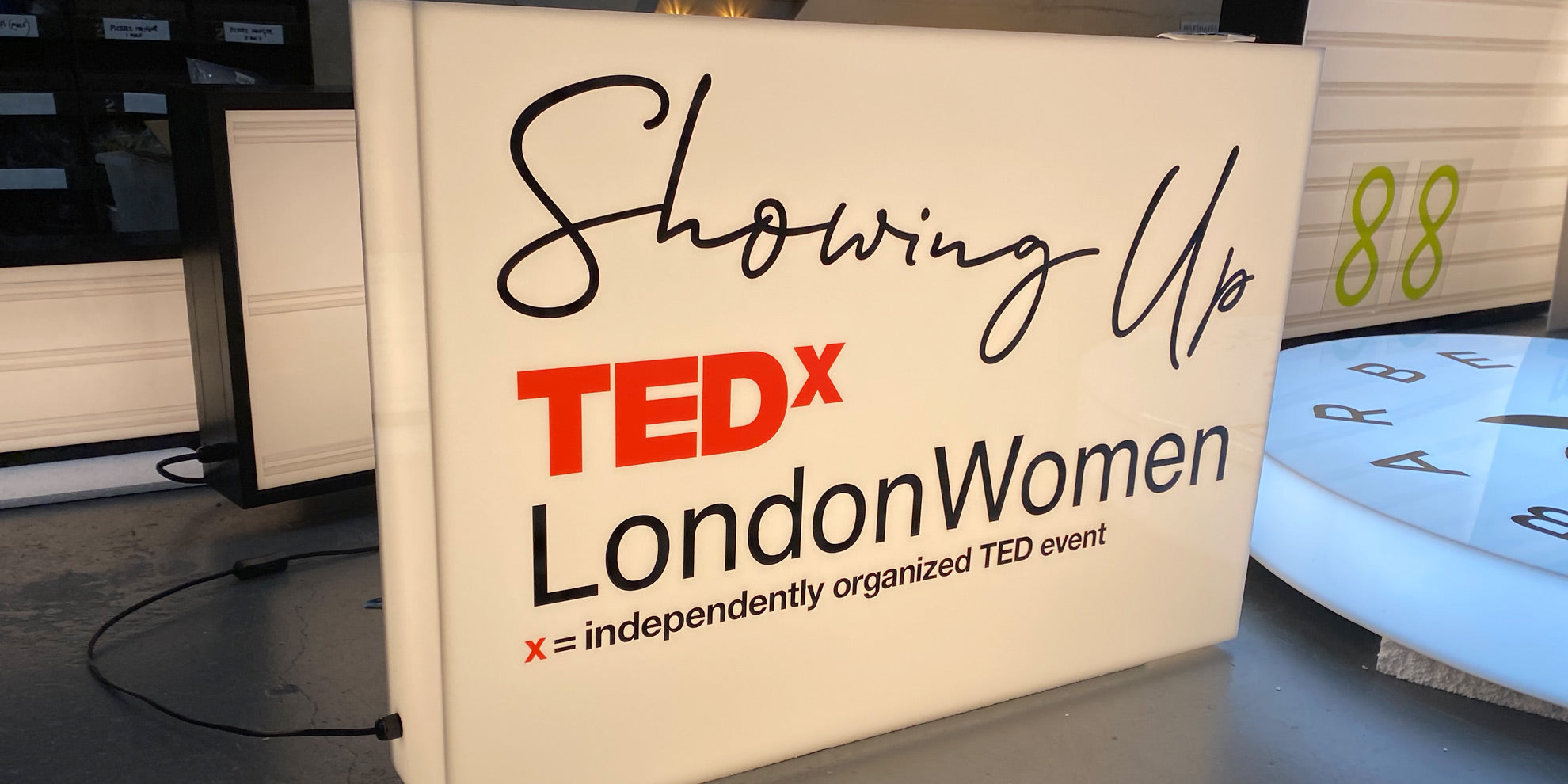 TED X Light Box