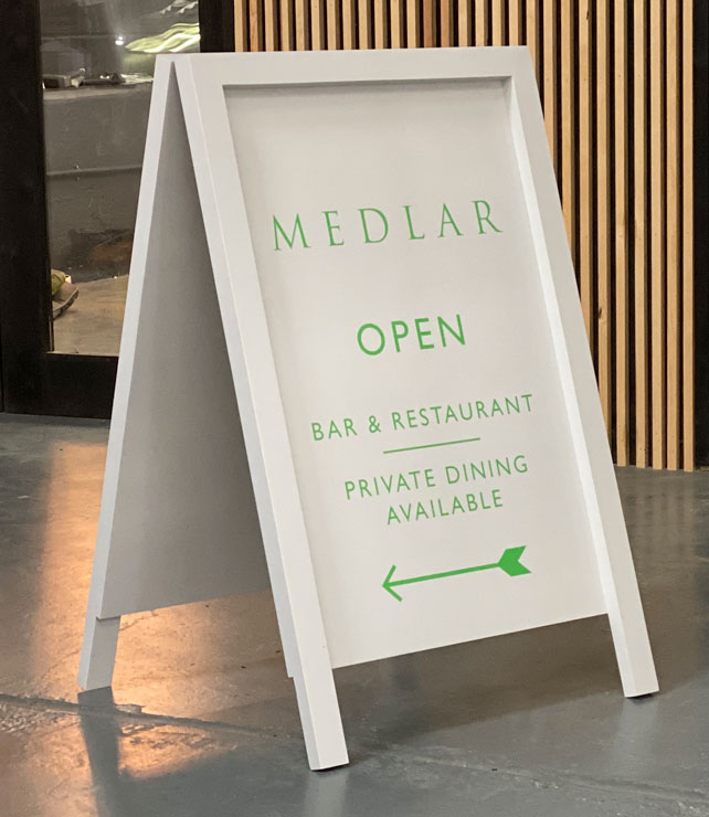 Timber Framed 'A' board