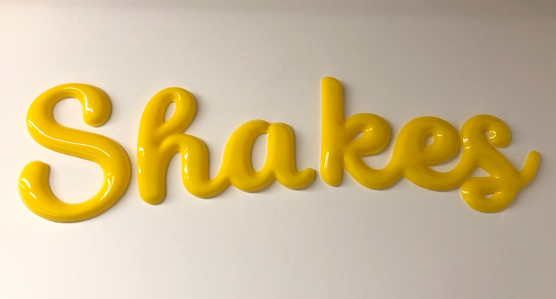 Vacuum Formed Acrylic Letters