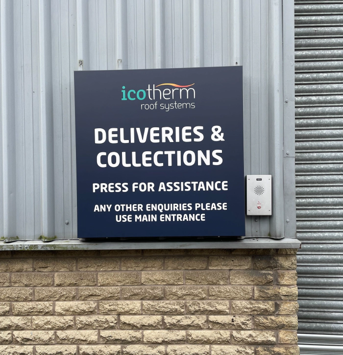 Icotherm Blackburn Sign