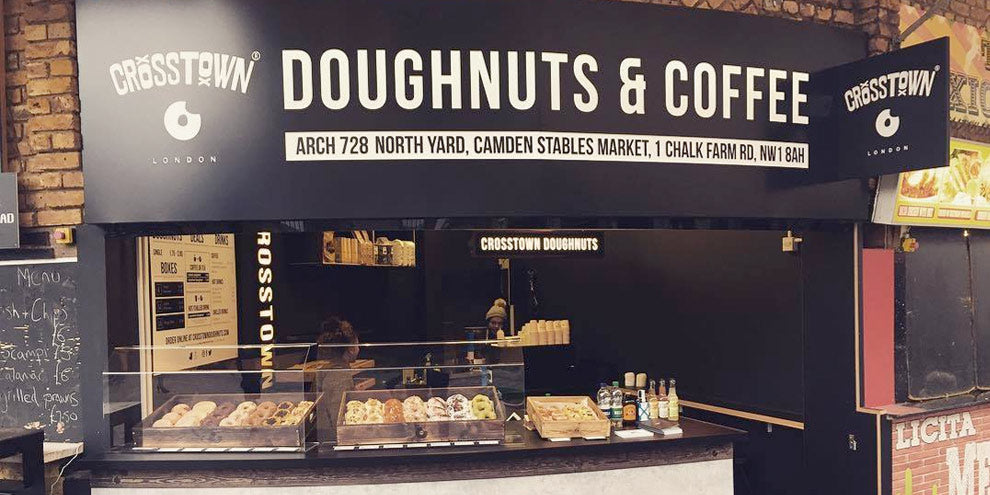Crosstown Doughnuts - Sign Installation London | Goodwin & Goodwin