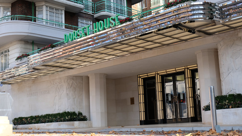 Dorset House Entrance Canopy - Sign Installation London | Goodwin & Goodwin