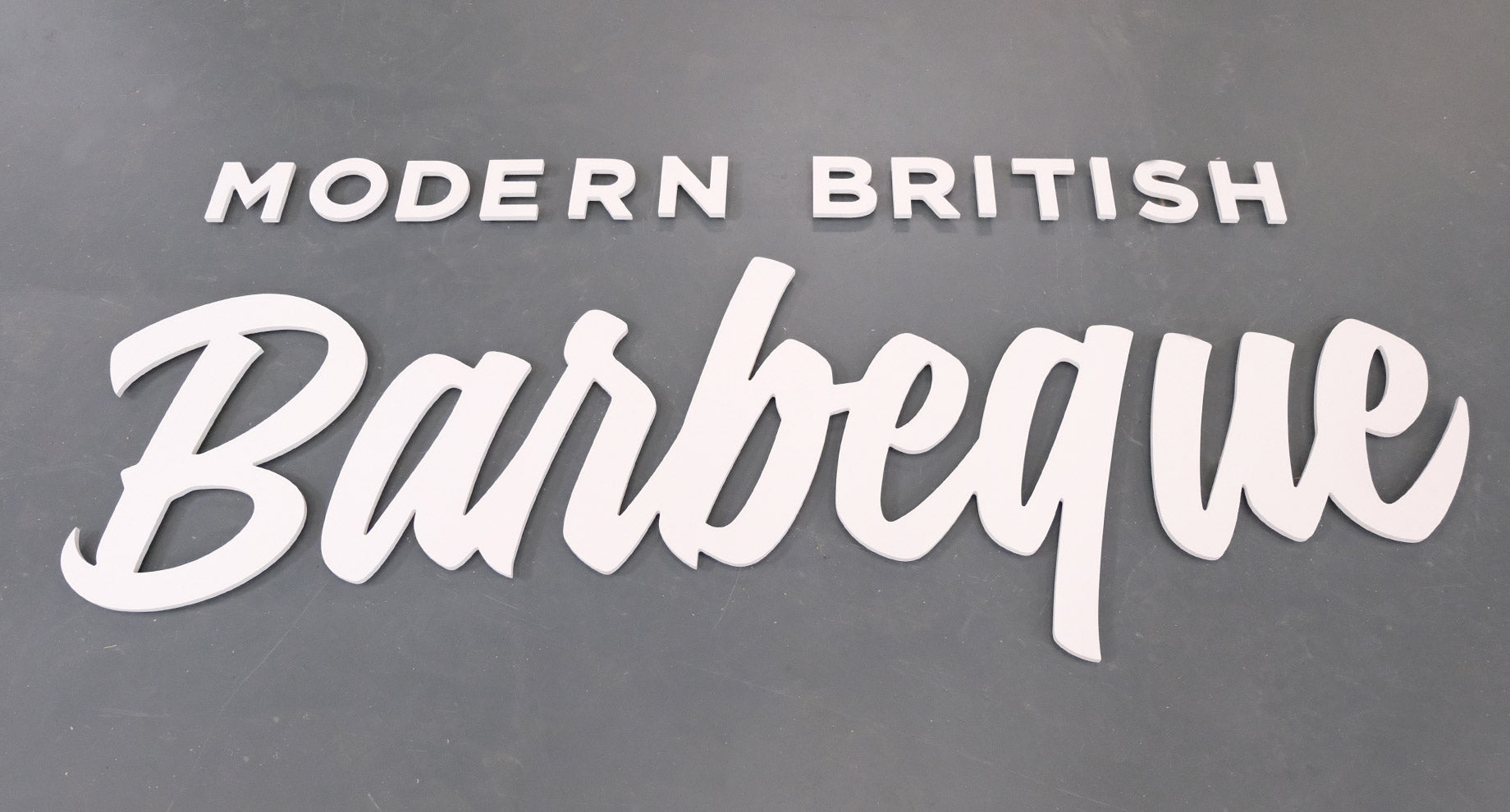 Giant Letters for Beefeater X Rachel Joy - Custom Signs London | Goodwin & Goodwin