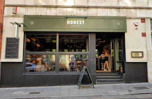 Honest Burger - Sign Installation London | Goodwin & Goodwin