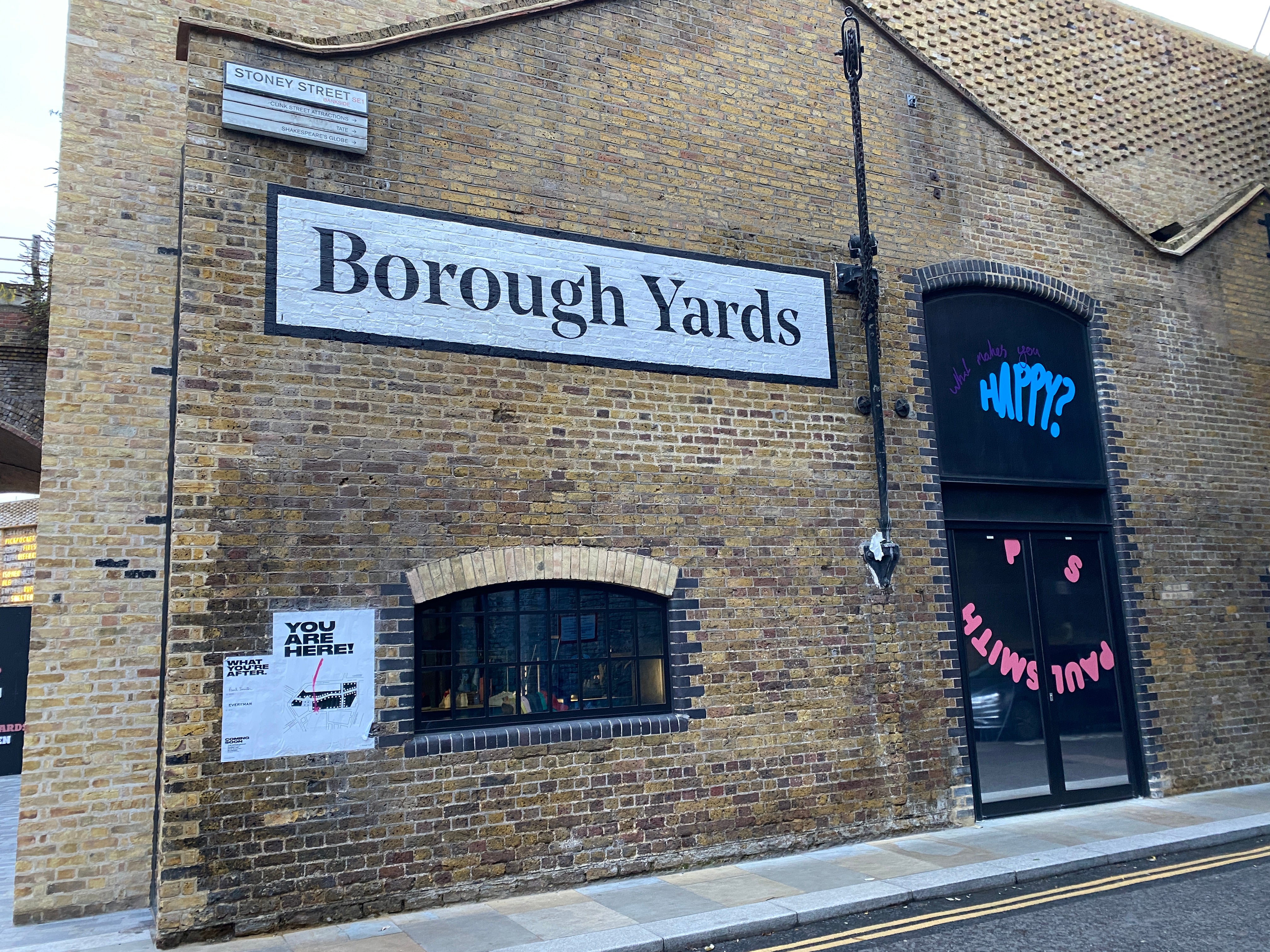 Wayfinding at Borough Yards, London SE1 - Sign Installation London | Goodwin & Goodwin