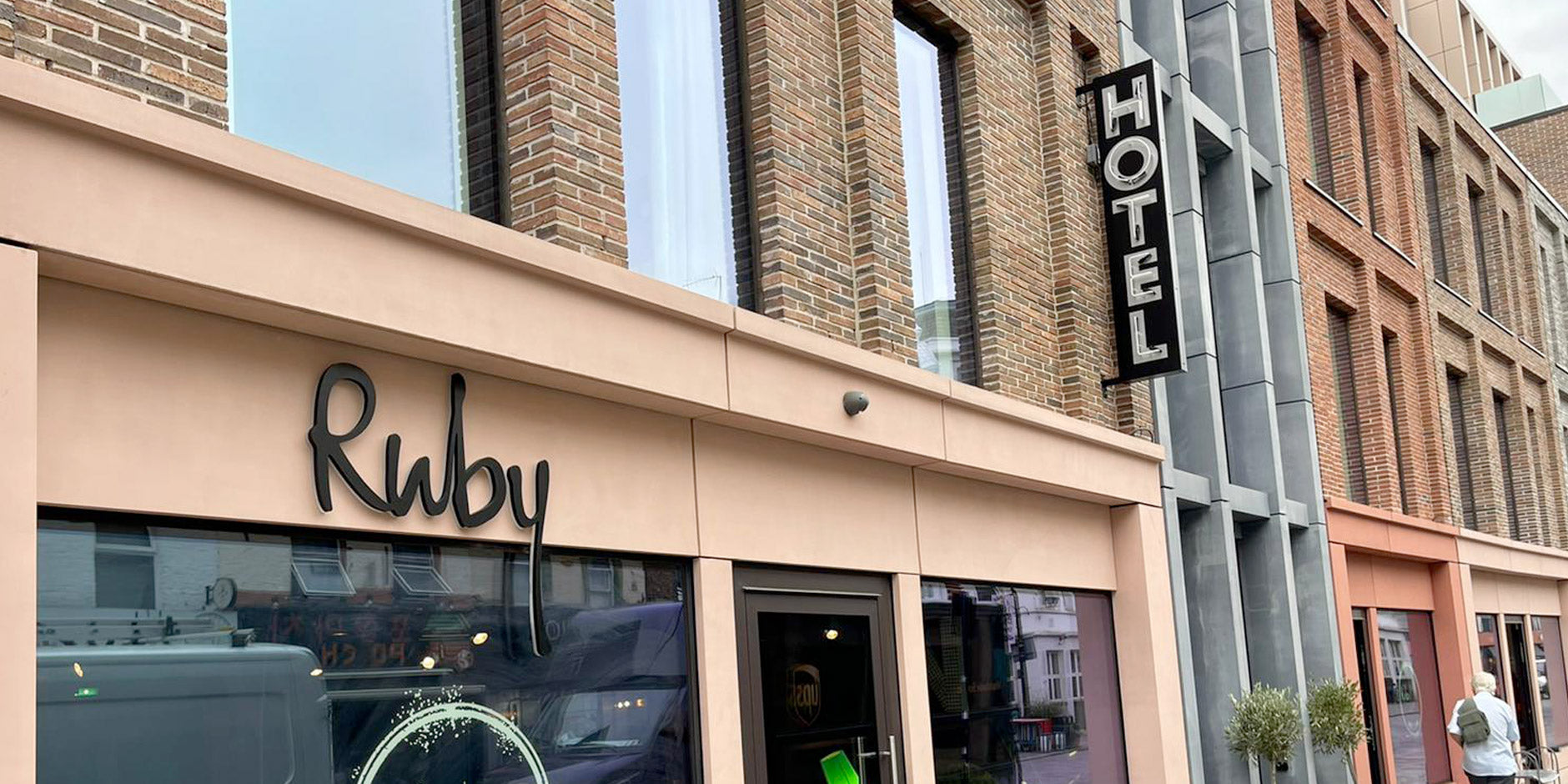 Ruby Hotels - Custom Signs London | Goodwin & Goodwin