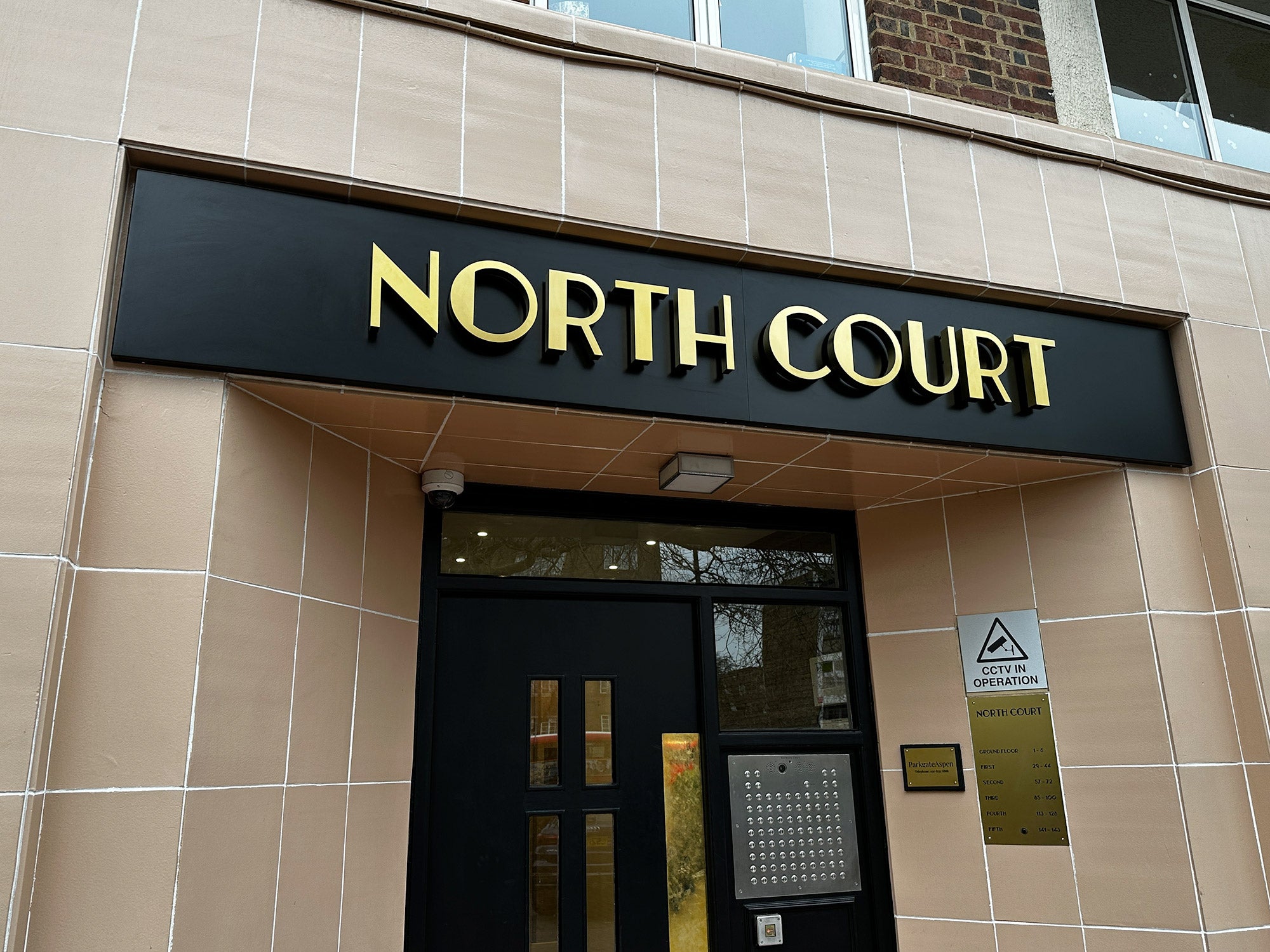 Signage for Wellesley Court, Maida Vale, London. - Sign Installation London | Goodwin & Goodwin