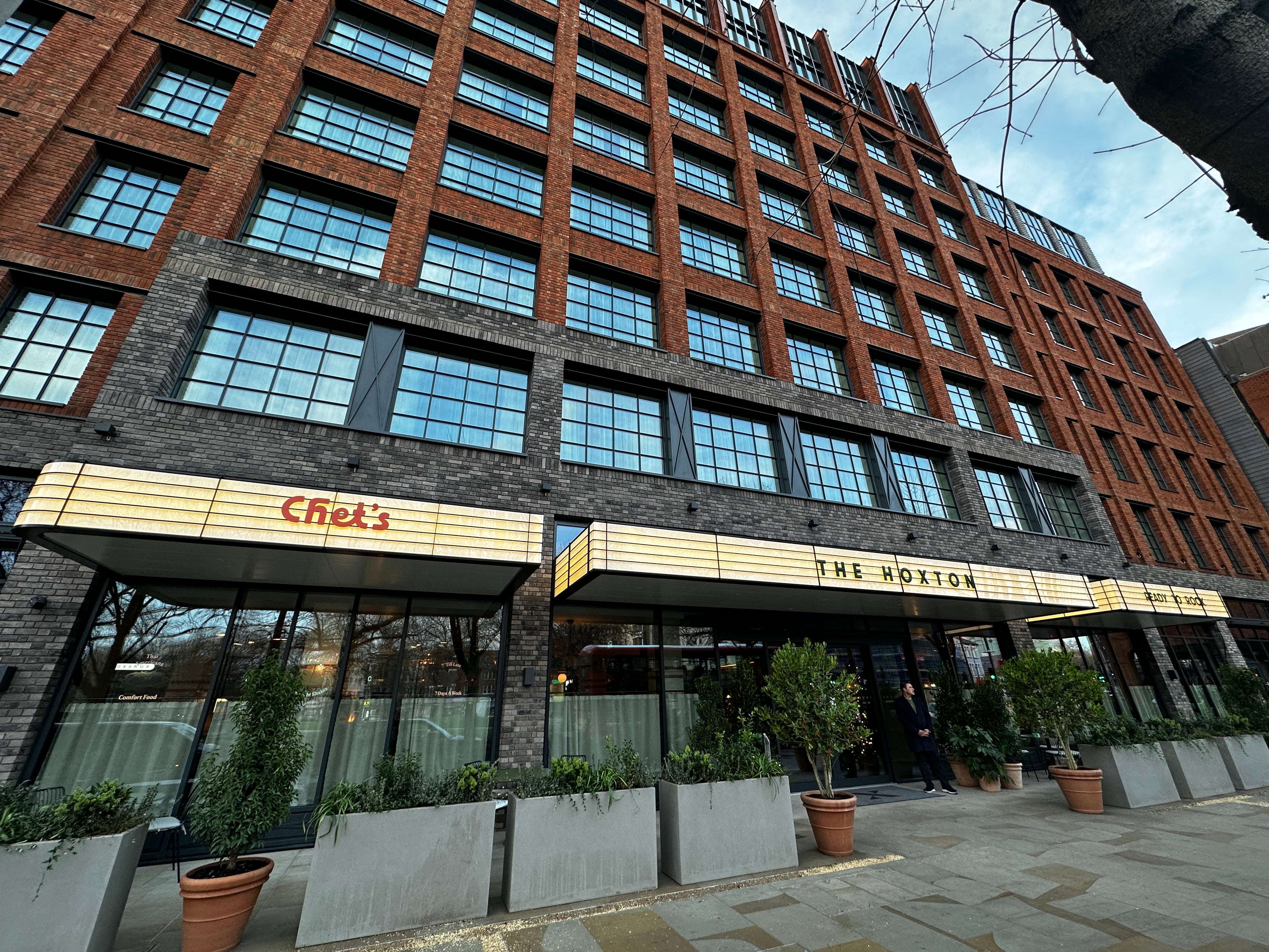 The Hoxton Hotel - Canopy Entrance - Custom Signs London | Goodwin & Goodwin