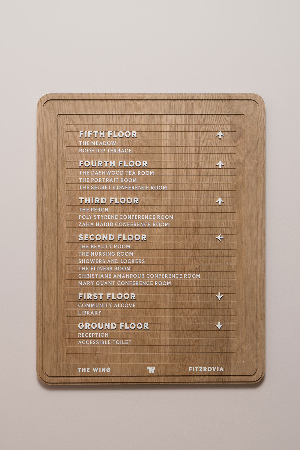 The Wing - Custom Signs London | Goodwin & Goodwin