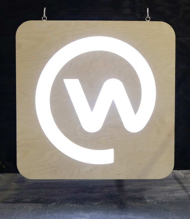 WeWork - Sign Installation London | Goodwin & Goodwin