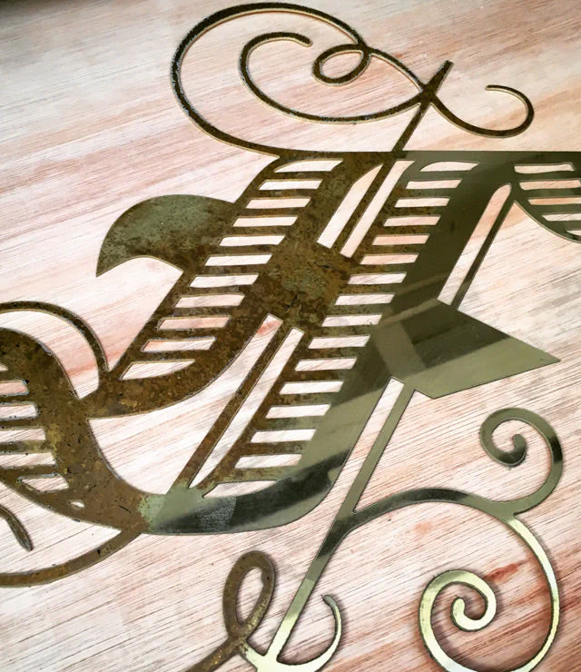Brass Letter – Brass Signs by Goodwin & Goodwin, London