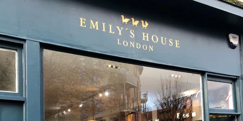 Emilys House - Brass letters – Brass Signs by Goodwin & Goodwin, London