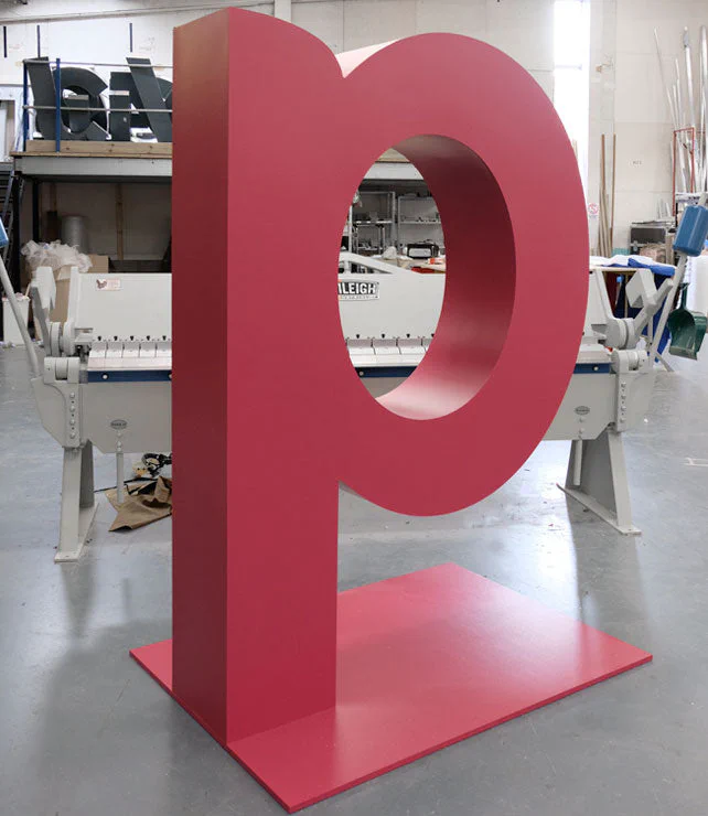 Giant Letter P Giant Letter P – Giant Letters by Goodwin & Goodwin, London