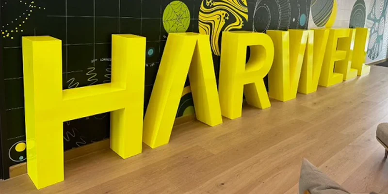 Giant Yellow Letters Giant Yellow Letters – Giant Letters by Goodwin & Goodwin, London