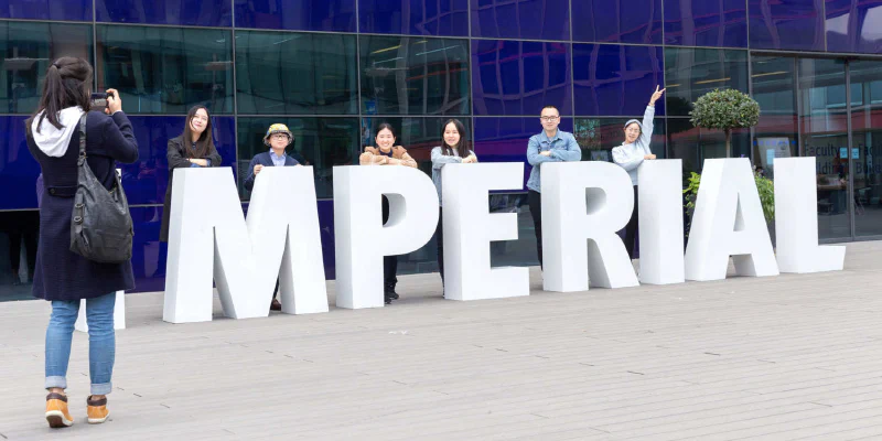 Imperial College London Imperial College London – Giant Letters by Goodwin & Goodwin, London