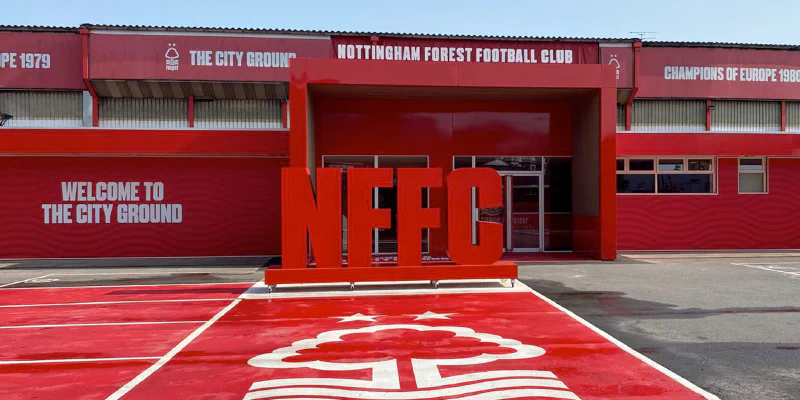 Nottingham Forest Football Club Nottingham Forest Football Club – Giant Letters by Goodwin & Goodwin, London
