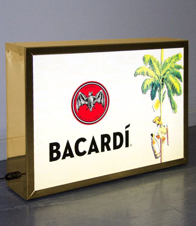 Brass lightbox bacardi Brass lightbox bacardi – Light Boxes by Goodwin & Goodwin, London